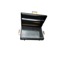 Ver imagem 3 de Churrasqueira Bafo Grill Inteira 100l Grelha,suporte E Rodas