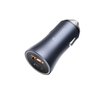 Carregador Veicular Baseus 2 saidas USB tipo C/ USB turbo 40w - Grafite - 3