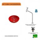 Ver imagem 3 de Kit Cuba R30 com Torneira Link 1062 Metal e Válvula Click 1 Polegada G Compace