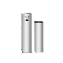 Ver imagem 2 de Bituqueira Slim Parede Quadrada em Aço Inox Ecobin