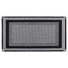 Tapete para Sala 1,50m X 2,00m Sisal Antiderrapante sem Pelo Lâncer - 587 Preto/cinza - 5