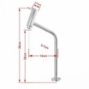 Ver imagem 7 de Kit Cuba R30 com Torneira Link 1062 Metal e Válvula Click 1 Polegada e Meia Compace