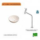 Ver imagem 3 de Kit Cuba R30 com Torneira Link 1062 Metal 1/4 Volta Compace