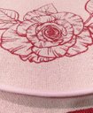 Ver imagem 2 de Jogo De Banheiro Rosa Flor Pink 03 Peças - Antiderrapante