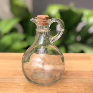 Kit Galheteiro Azeite Vinagre 300ml Vidro com Rolha-3