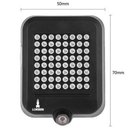 Ver imagem 5 de Lanterna Bicicleta Traseira Seta Luz Usb 64 Leds 873 Lorben