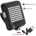 Ver imagem 2 de Lanterna Bicicleta Traseira Seta Luz Usb 64 Leds 873 Lorben
