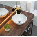 Ver imagem 1 de Kit Cuba R30 com Torneira Link 1062 Metal 1/4 Volta Compace