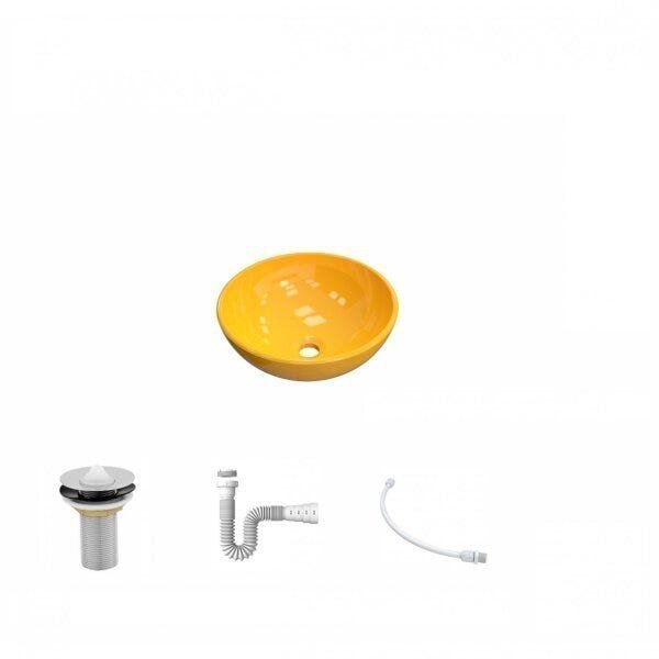 Kit Cuba R30 com Válvula 1 Polegada e Sifão Pvc e Flexível Compace - 2