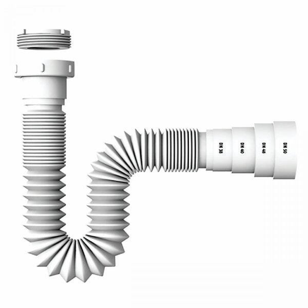 Kit Cuba R30 com Válvula 1 Polegada e Sifão Pvc e Flexível Compace - 5