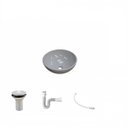 Ver imagem 2 de Kit Cuba R30 com Válvula 1 Polegada e Sifão Pvc e Flexível Compace