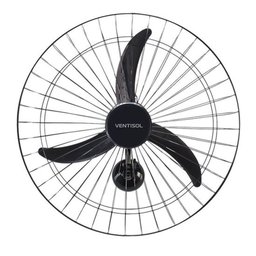 Ventilador de Parede 60cm 220v New Premium Preto Ventisol - 1