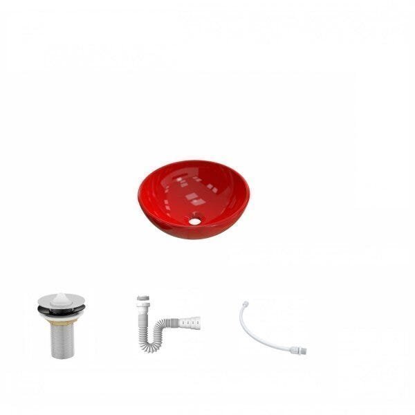 Kit Cuba R30 com Válvula 1 Polegada e Sifão Pvc e Flexível Compace - 2