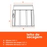 Kit Biodigestor 700l/dia Fortlev + Leito de Secagem Fortlev - 6