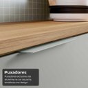 Ver imagem 3 de Cozinha 4 Peças Marquesa Vidro Reflecta Nesher Nature-Verde
