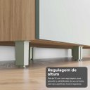 Ver imagem 5 de Cozinha 4 Peças Marquesa Vidro Reflecta Nesher Nature-Verde