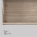 Ver imagem 4 de Kit Cozinha 6 Portas 2 Gavetas Select com Nicho P/ Forno - Avena Touch/ Menta Demóbile