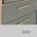 Ver imagem 5 de Kit Cozinha 6 Portas 2 Gavetas Select com Nicho P/ Forno - Avena Touch/ Menta Demóbile