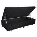 Ver imagem 4 de Cama Box Baú Solteiro + Colchão Portobel Verona D28 57x88x188