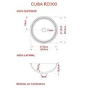 Ver imagem 7 de Kit Cuba R30 com Válvula Click 1 Polegada B e Sifão Cromado e Flexível Compace