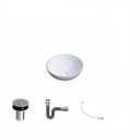 Ver imagem 2 de Kit Cuba R30 com Válvula Click 1 Polegada B e Sifão Cromado e Flexível Compace