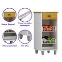 Ver imagem 5 de Fruteira de Chão Zaya Multiuso Flex 1 Gaveta Mobilihouse