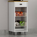 Ver imagem 2 de Fruteira de Chão Zaya Multiuso Flex 1 Gaveta Mobilihouse