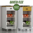 Ver imagem 4 de Fruteira de Chão Zaya Multiuso Flex 1 Gaveta Mobilihouse