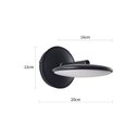 Ver imagem 2 de Arandela Nordecor Pyana 10w Led Bivolt Preto 3000k Luz Amarela 2856