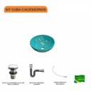 Ver imagem 3 de Kit Cuba R30 com Válvula Click 1 Polegada G e Sifão Cromado e Flexível Compace