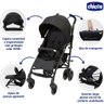 Carrinho Lite Way 4 Basic Bb Jet Black - 4