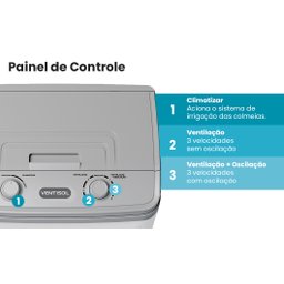 Climatizador de Ar Ventisol 35 litros CLIN35 PRO 220v - 6