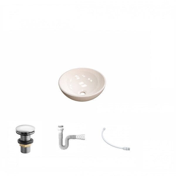 Kit Cuba R30 com Válvula Click 1 Polegada e meia e Sifão Pvc e Flexível Compace - 2