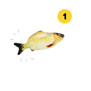 Brinquedo Elétrico para Gatos:Peixe 1