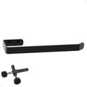 Ver imagem 2 de Suporte Para Toalha de Rosto Banheiro de Parede Preto Zmt