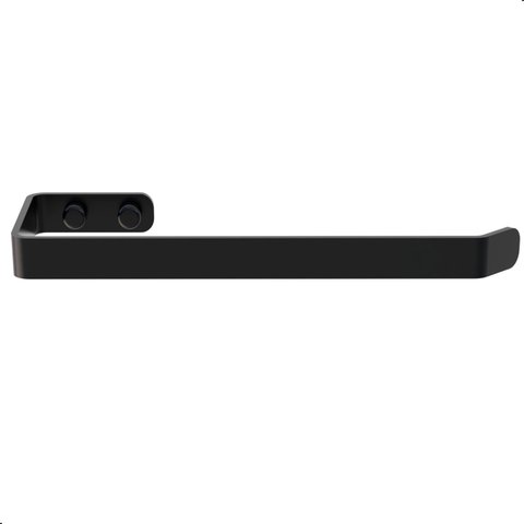 Suporte Para Toalha de Rosto Banheiro de Parede Preto Zmt