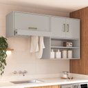 Ver imagem 1 de Área de Serviço Modulada 2 Peças com Varal para Roupas Assis Cor Arenas