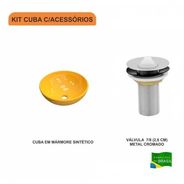 Kit Cuba R30 com Válvula Metal 1 Polegada Compace - 3