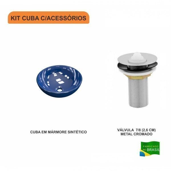 Kit Cuba R30 com Válvula Metal 1 Polegada Compace - 3
