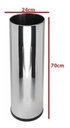 Ver imagem 2 de Porta Guarda-chuva - Inox 24x70 Comercio Condomínio:Liso/Inox