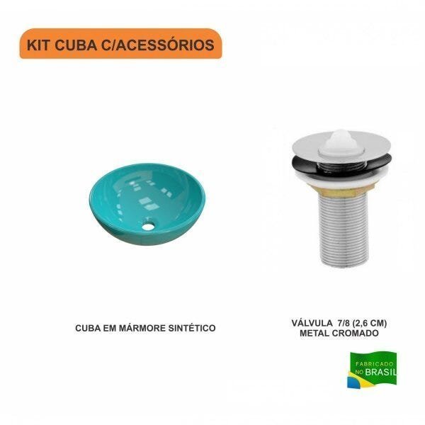 Kit Cuba R30 com Válvula Metal 1 Polegada Compace - 3