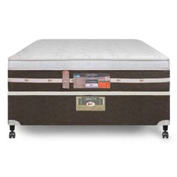 Cama Box Casal Castor Silver Star Air One Face Tecnopedic 138x188x59 + Box Castor - 2 Cama Box Casal Castor Silver Star Air One Face Tecnopedic 138x188x59 + Box Castor - 2