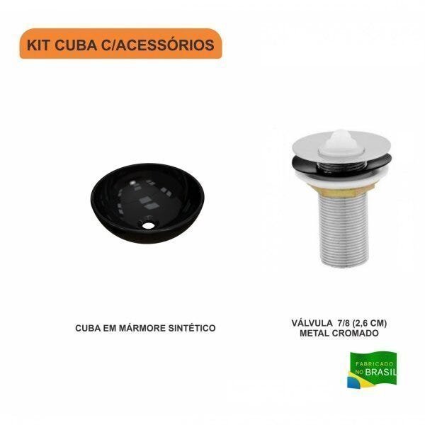 Kit Cuba R30 com Válvula Metal 1 Polegada Compace - 3