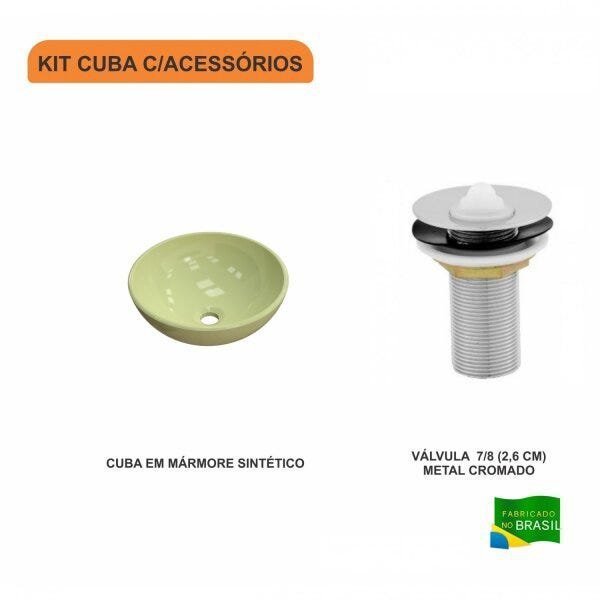 Kit Cuba R30 com Válvula Metal 1 Polegada Compace - 3