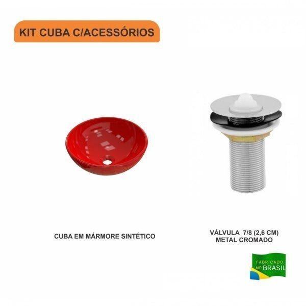 Kit Cuba R30 com Válvula Metal 1 Polegada Compace - 3