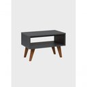 Ver imagem 3 de Mesa de Centro Retro 60cm Mdf Grafite - On Móveis