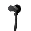 Ver imagem 3 de Ducha Higiênica Banheiro Chuveirinho com Regulador Jato Preto Fosco Grafite Black 1/4 de Volta