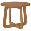 Ver imagem 6 de Mesa Centro Redonda 65cm para Sala Mdf Rexxar Cinamomo A09 - Mpozenato
