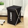 Cesto Roupa Suja Organizador Dobravel Impermeavel Portátil Resistente Lavanderia Casa Limpeza - 2