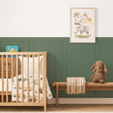Ver imagem 2 de Kit 5 Adesivos Decorativos Meia Parede Lavável Efeito 3d - 110x60cm